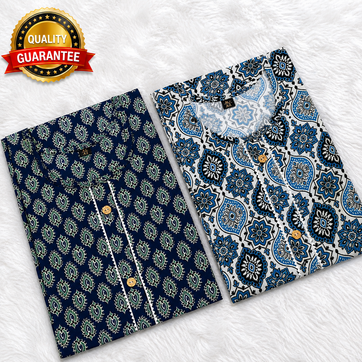 PACK OF 2 PURE COTTON KURTIS