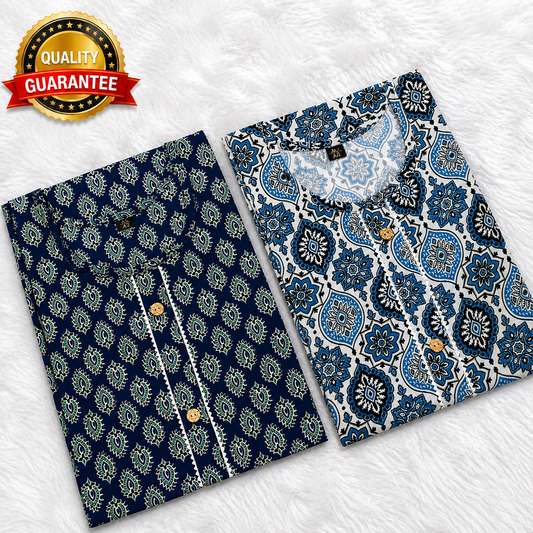PACK OF 2 PURE COTTON KURTIS