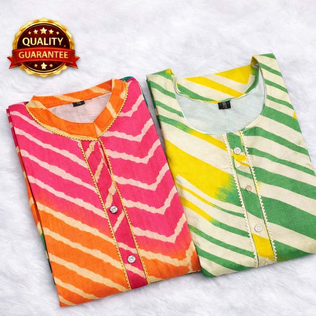 PACK OF 2 KOTA DORIA KURTIS